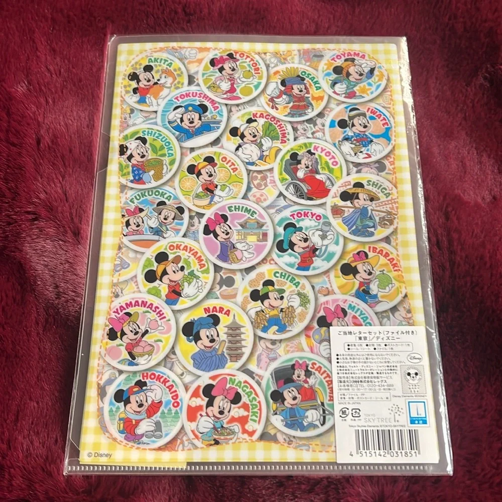 New Disney Mickey Mouse Tokyo sky tree file folder